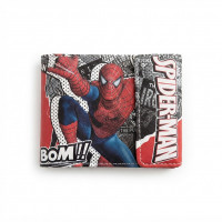 Detská peňaženka so zapínaním Spiderman Komiks