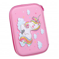 Školský peračník Jednorožec 3D ružový