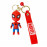 Detská kľúčenka Spiderman s pútkom a karabínou
