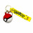 Detská kľúčenka Pokémon Pokébal s pútkom a karabínou