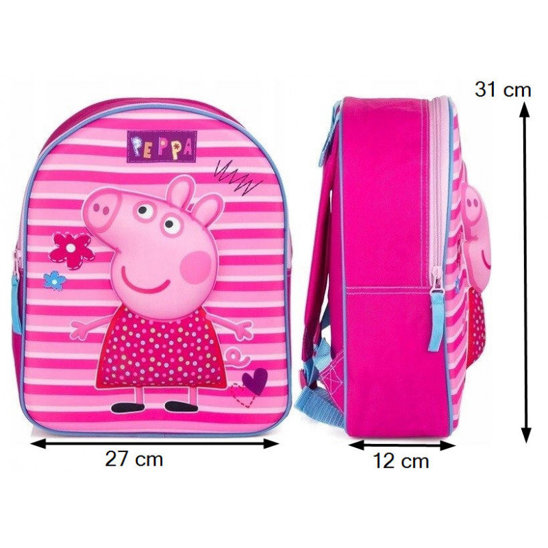 Detský batoh Prasiatko Peppa s 3D efektom Detský batoh Prasiatko Peppa s 3D efektom