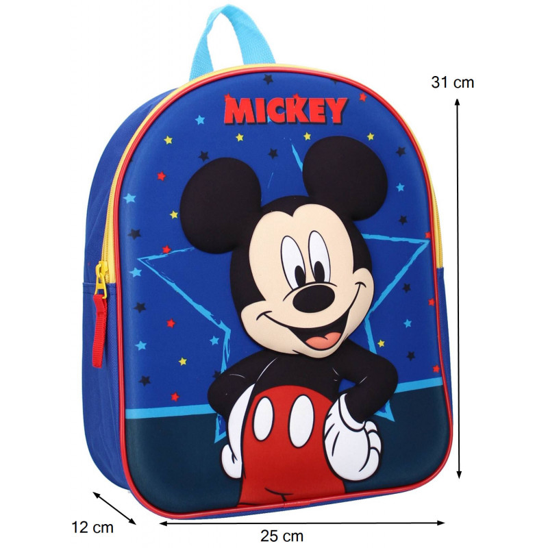 Detský batoh Mickey Hviezda s 3D efektom Detský batoh Mickey Hviezda s 3D efektom