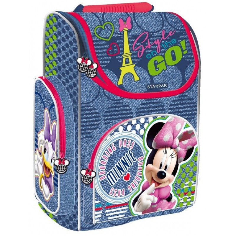 Školská aktovka Myška Minnie Miky Školská aktovka Myška Minnie Miky