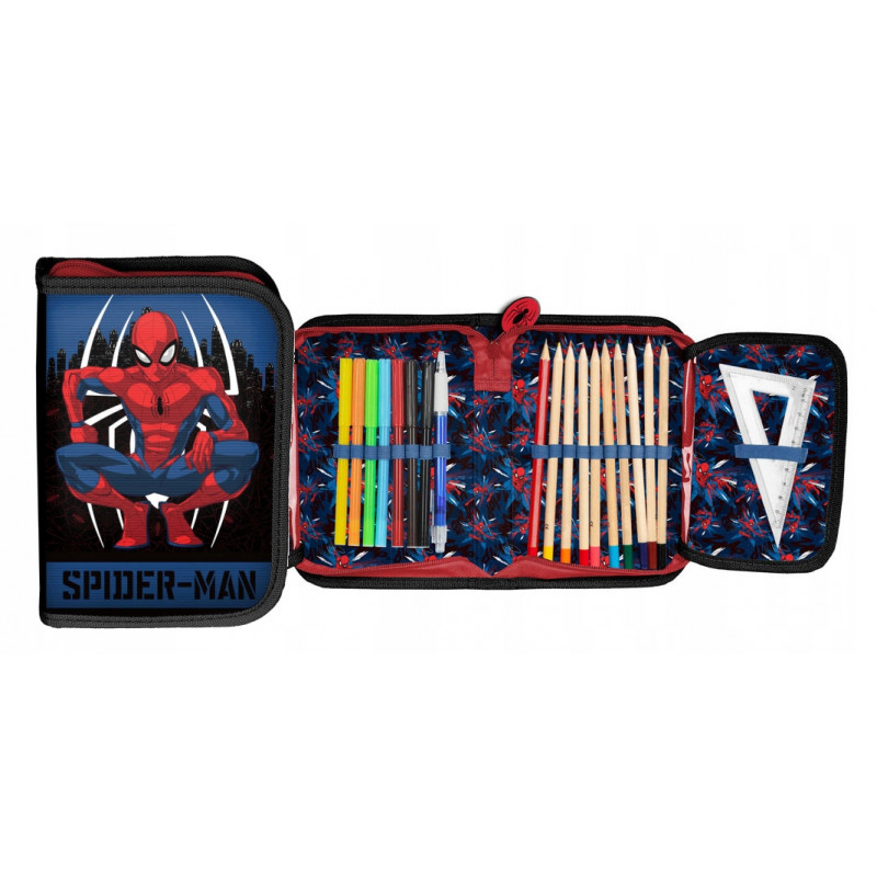 Školský peračník rozkladací s náplňou Spiderman Školský peračník rozkladací s náplňou Spiderman