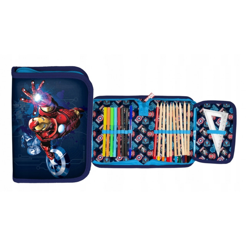 Školský peračník rozkladací s náplňou Avengers Iron Man Školský peračník rozkladací s náplňou Avengers Iron Man