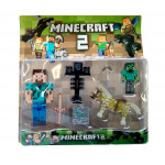 Kolekcia figúrok Minecraft level 2 sada 7 ks