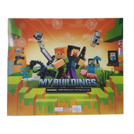 Kolekcia figúrok Minecraft My buildings sada 12 ks