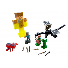 Kolekcia figúrok Minecraft My buildings sada 12 ks