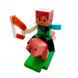 Kolekcia figúrok Minecraft Portál súprava 10 ks