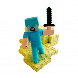 Kolekcia figúrok Minecraft Portál súprava 10 ks