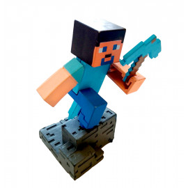 Kolekcia figúrok Minecraft Portál súprava 10 ks