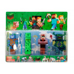 Kolekcia figúrok Minecraft Warden súprava 10 ks