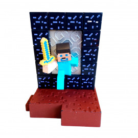 Kolekcia figúrok Minecraft Ender dragon s útokom sada 10 ks