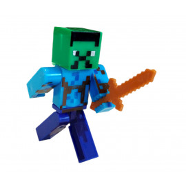 Kolekcia figúrok Minecraft Meč a Ender dragon s doplnkami 12ks
