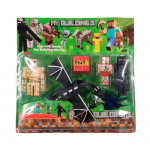 Kolekcia figúrok Minecraft My Buildings Enderdragon 6ks