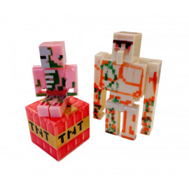 Kolekcia figúrok Minecraft My Buildings Enderdragon 6ks