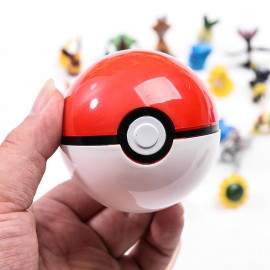 Hrací set Pokémon Pokéball s figúrkou Pikachu 2v1