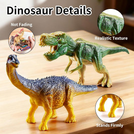 Sada figúrok Dinosauri s doplnkami v boxe 54ks