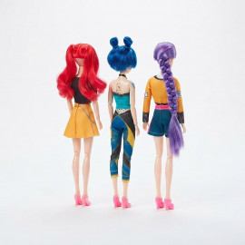 Sada figúrok Demon Hunters K-pop s doplnkami 3ks 30cm