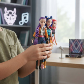 Súprava figúrok Demon Hunters K-pop Spievajúce 3ks 30 cm