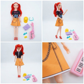 Figúrka Demon Hunters K-pop Mira Huntrix 30cm s doplnkami