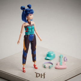 Figúrka Demon Hunters K-pop Zoey Huntrix 30cm s doplnkami