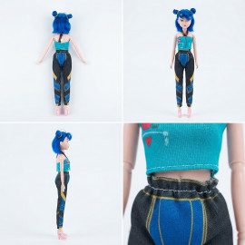 Spievajúca figúrka Demon Hunters K-pop Zoey 30cm