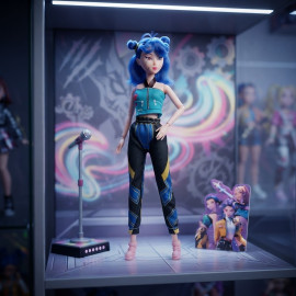 Spievajúca figúrka Demon Hunters K-pop Zoey 30cm
