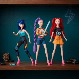 Kolekcia figúrok Demon Hunters K-pop Music 30cm 3ks
