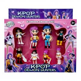 Sada figúrok Demon Hunters K-pop 8ks