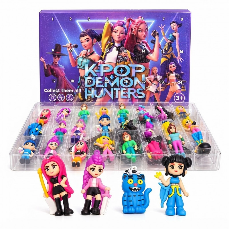 Adventný kalendár Demon Hunters K-pop Collection