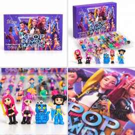 Adventný kalendár Demon Hunters K-pop Collection