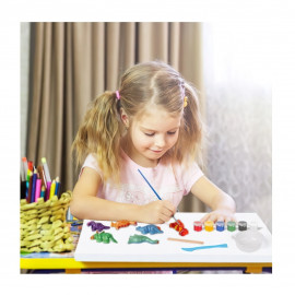 Kreatívna súprava DIY Svet dinosaurov sadrové odliatky