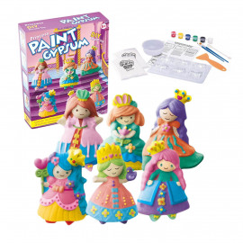 Kreatívna súprava DIY Svet princezien sadrové odliatky