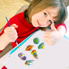 Kreatívna sada DIY Vesmírne dobrodružstvo sadrové odliatky