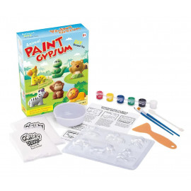 Kreatívna súprava DIY Svet zvieratiek sadrové odliatky