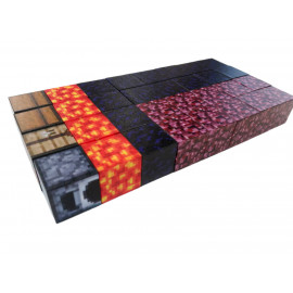 Magnetická stavebnica Minecraft Portál 32ks