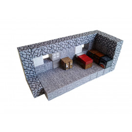 Magnetická stavebnica Minecraft Craftovacia miestnosť 83ks