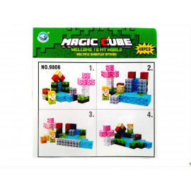Magnetická stavebnica Minecraft Magic cube 48ks