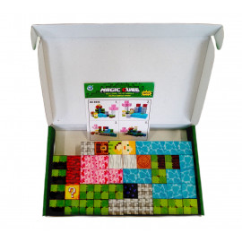 Magnetická stavebnica Minecraft Magic cube 48ks