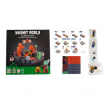 Magnetická stavebnica Minecraft Danger svietiaca 101ks