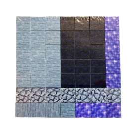 Magnetická stavebnica Minecraft Dragon world svietiaca 100ks