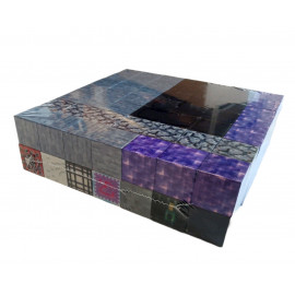 Magnetická stavebnica Minecraft Dragon world svietiaca 100ks