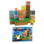 Magnetická stavebnica Minecraft TNT Creative world 32ks