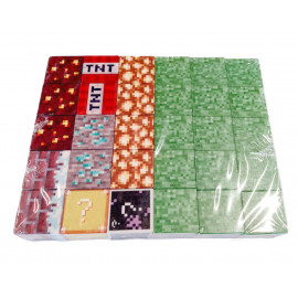 Magnetická stavebnica Minecraft TNT Creative world 32ks