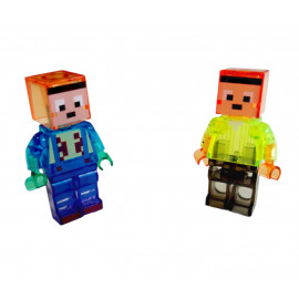 Magnetická stavebnica Minecraft TNT Creative world 32ks