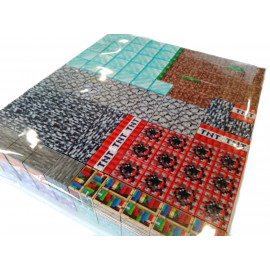 Veľká magnetická stavebnica Minecraft Iron Diamond Gold TNT 220ks