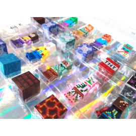 Magnetická stavebnica Minecraft s figúrkami 36ks Magnetická stavebnica Minecraft s figúrkami 36ks