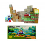 Magnetická stavebnica Minecraft Domček s postavičkou 101ks