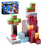 Magnetická stavebnica Minecraft Diamond Lava TNT 87ks